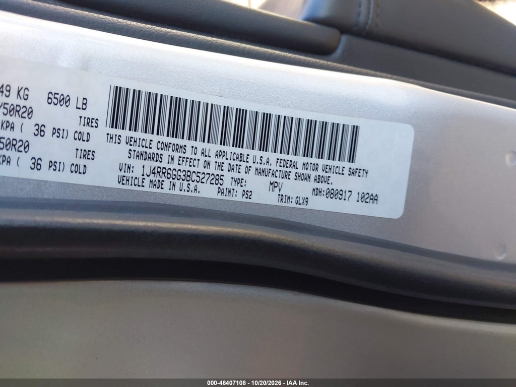 2011 Jeep Grand Cherokee Overland photo 9