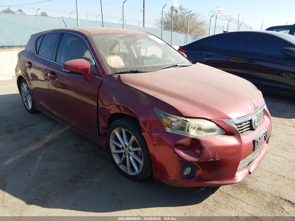 2012 Lexus CT 200H Premium photo 1