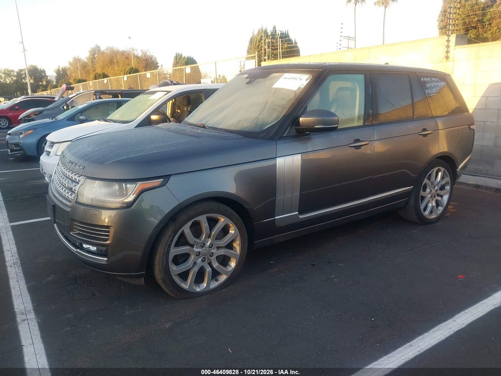 2015 Land Rover Range Rover 5.0L V8 Supercharged photo 2