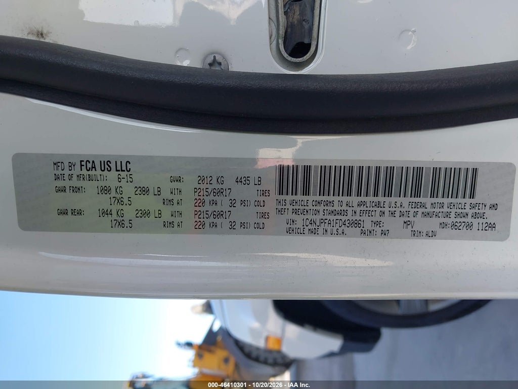 2015 Jeep Patriot High Altitude Edition photo 9