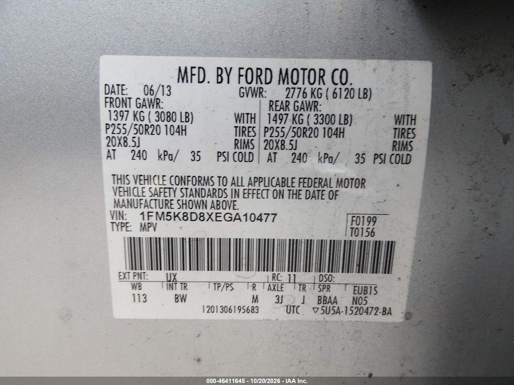 2014 Ford Explorer XLT photo 9