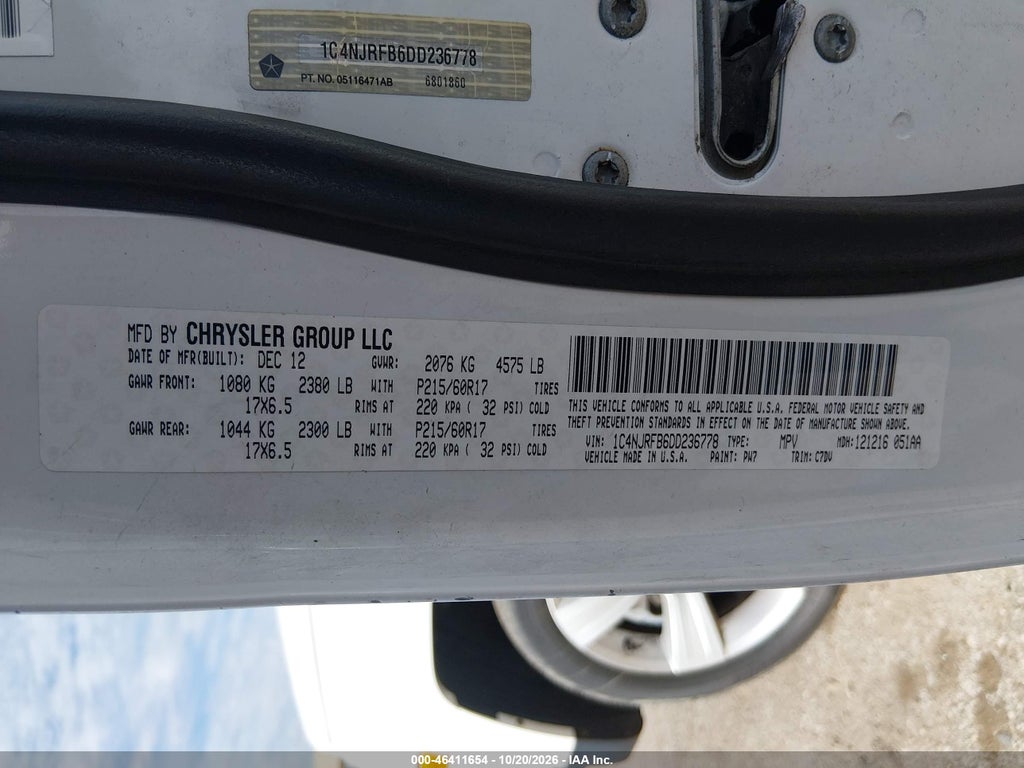 2013 Jeep Patriot Latitude photo 9