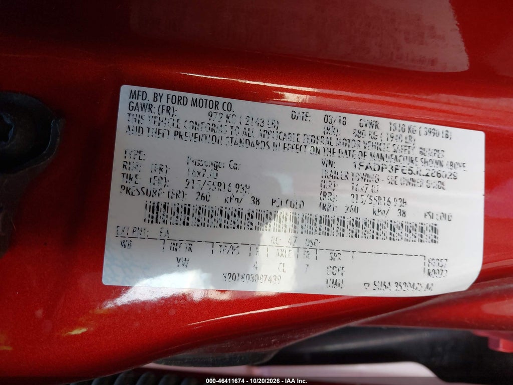 2018 Ford Focus SE photo 9