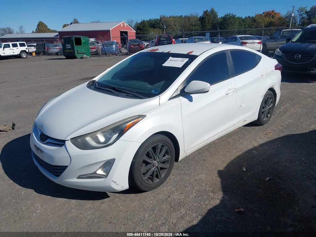 2015 Hyundai Elantra SE photo 2