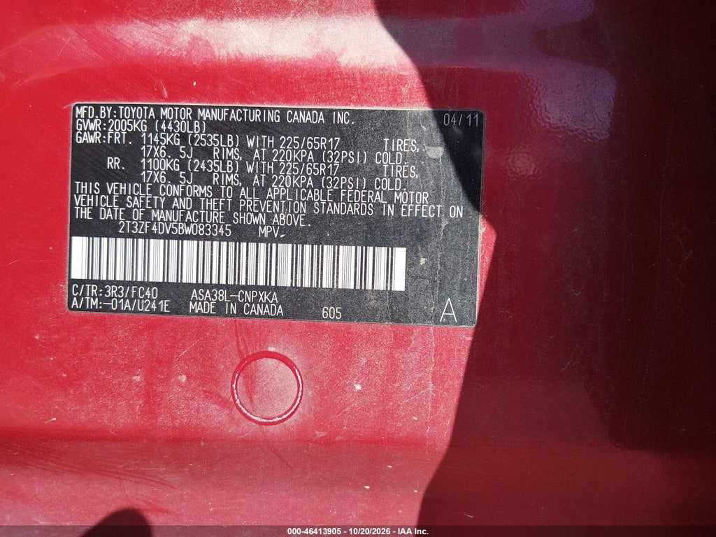 2011 Toyota RAV4 photo 9