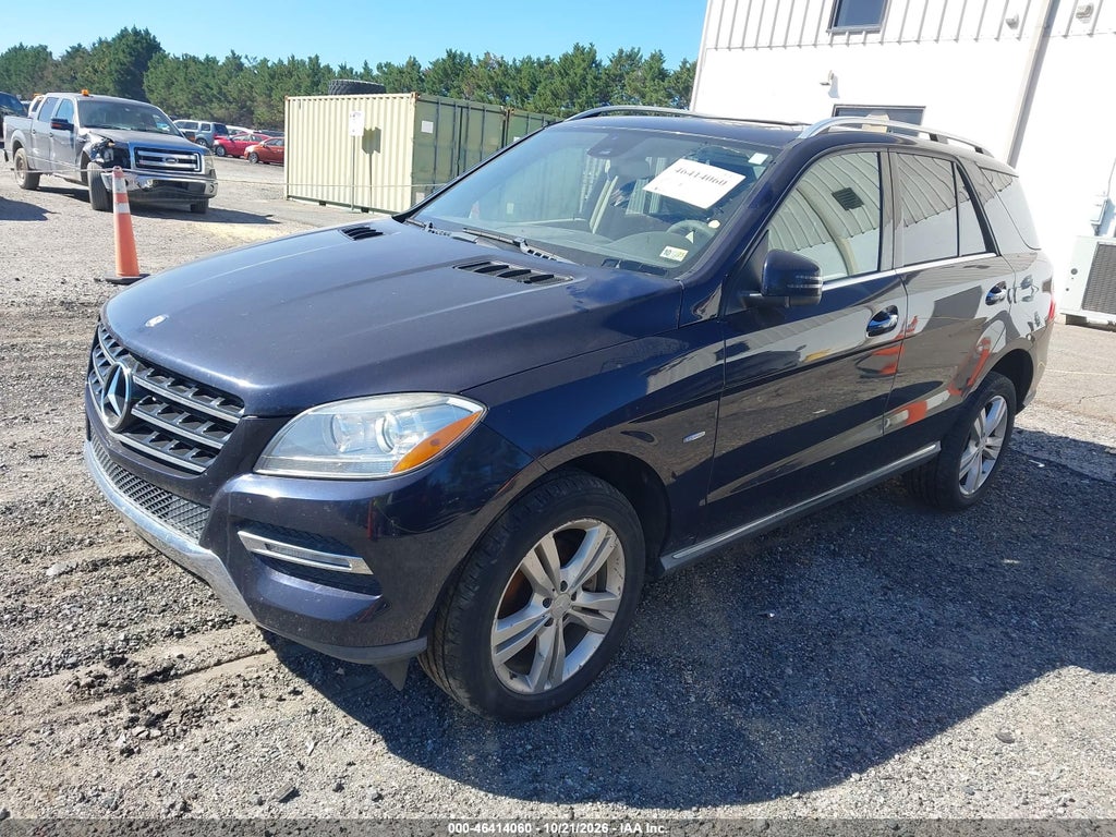 2012 Mercedes-Benz ML 350 Bluetec 4MATIC photo 2