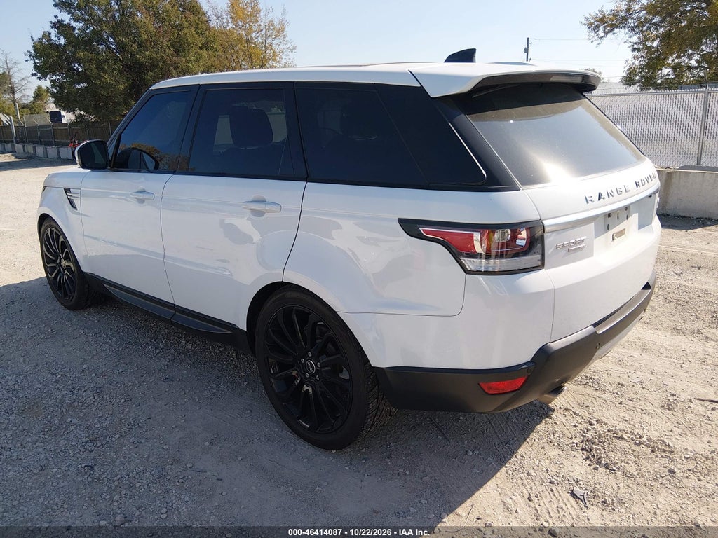 2017 Land Rover Range Rover Sport 3.0L V6 Supercharged HSE photo 3