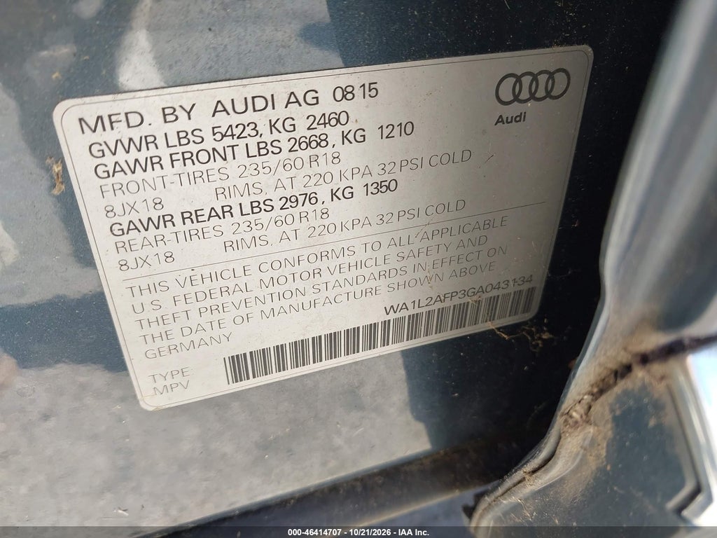 2016 Audi Q5 2.0T Premium photo 9