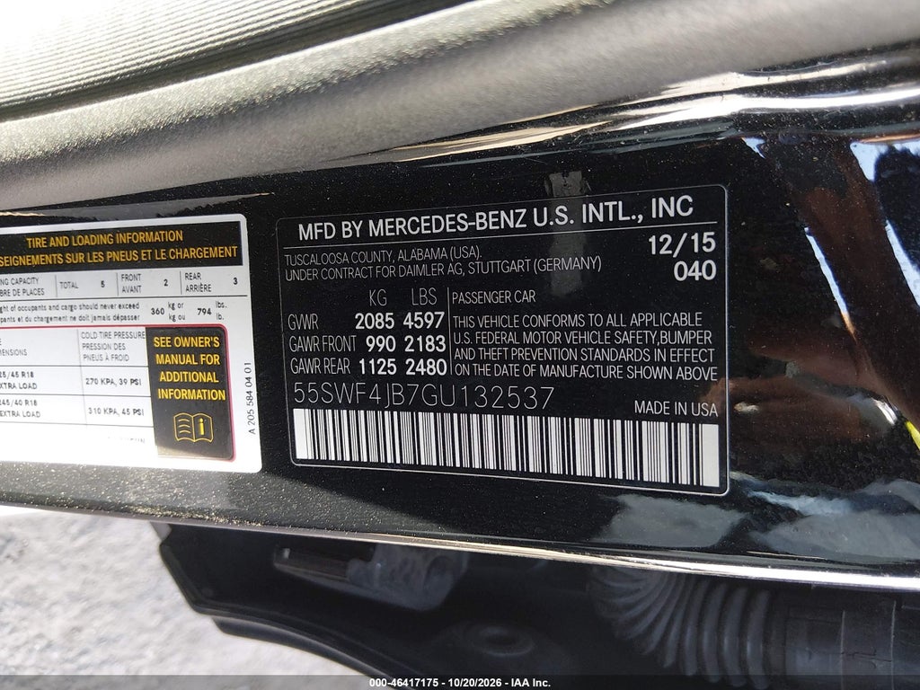 2016 Mercedes-Benz C 300 photo 9