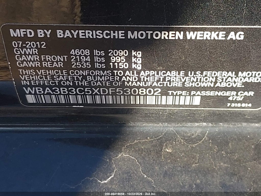 2013 BMW 328I Xdrive photo 9