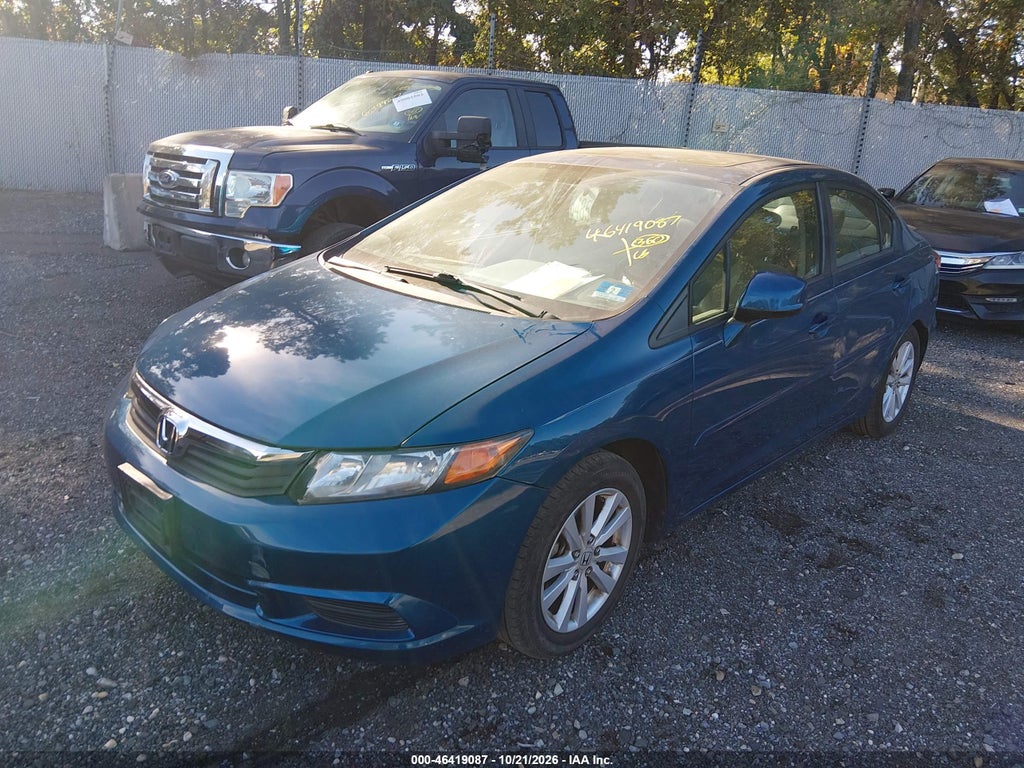 2012 Honda Civic EX photo 2