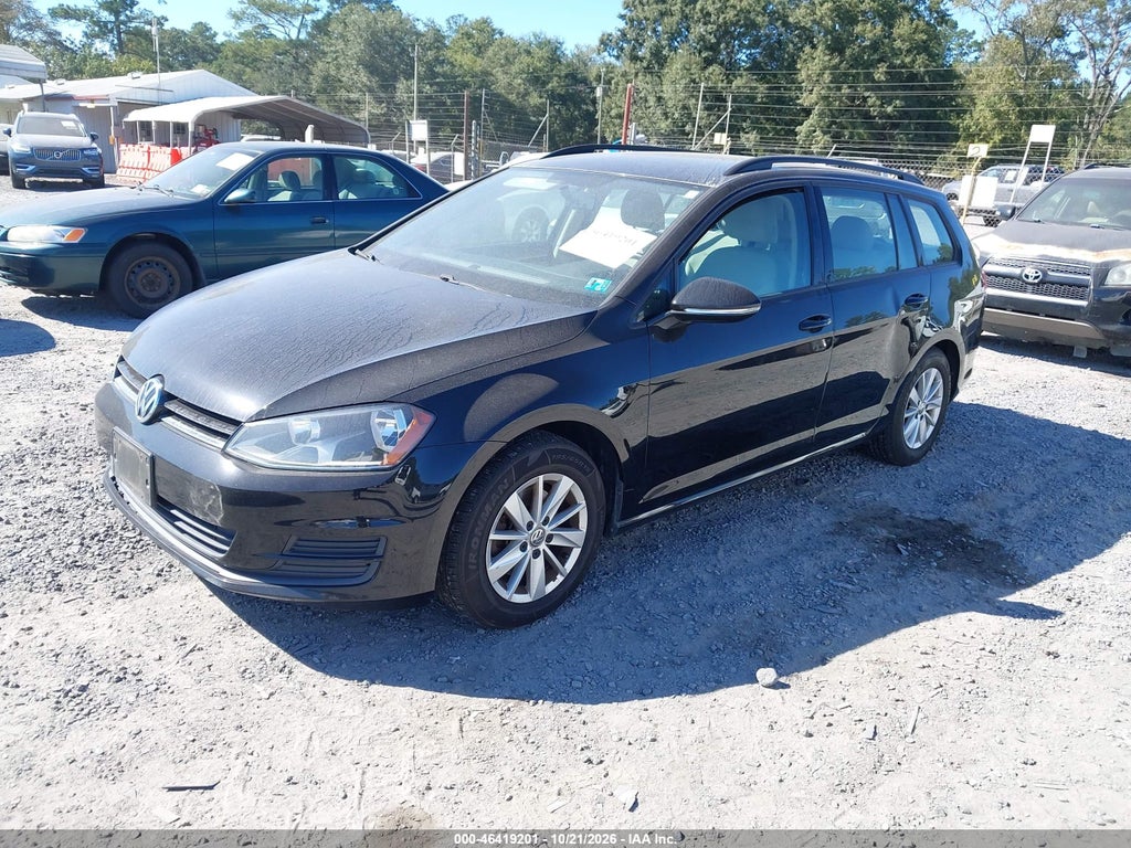2016 Volkswagen Golf Sportwagen TSI S 4-Door photo 2