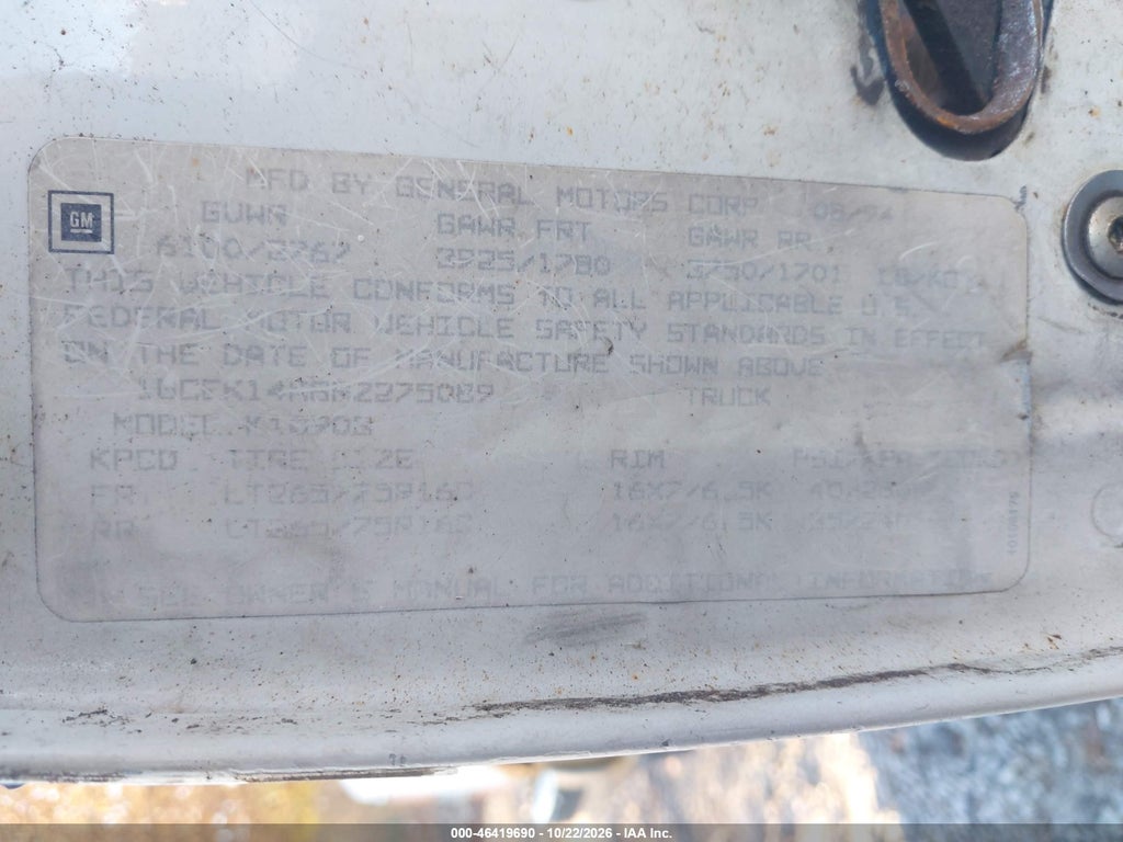 1994 Chevrolet GMT-400 K1500 photo 9