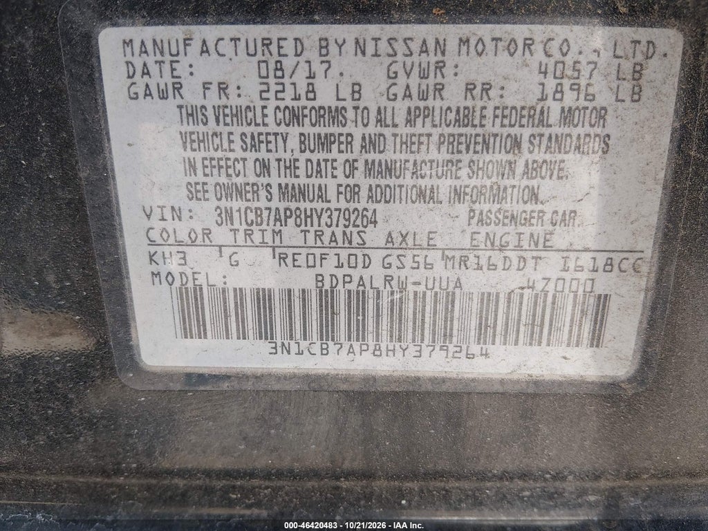 2017 Nissan Sentra SR Turbo photo 9