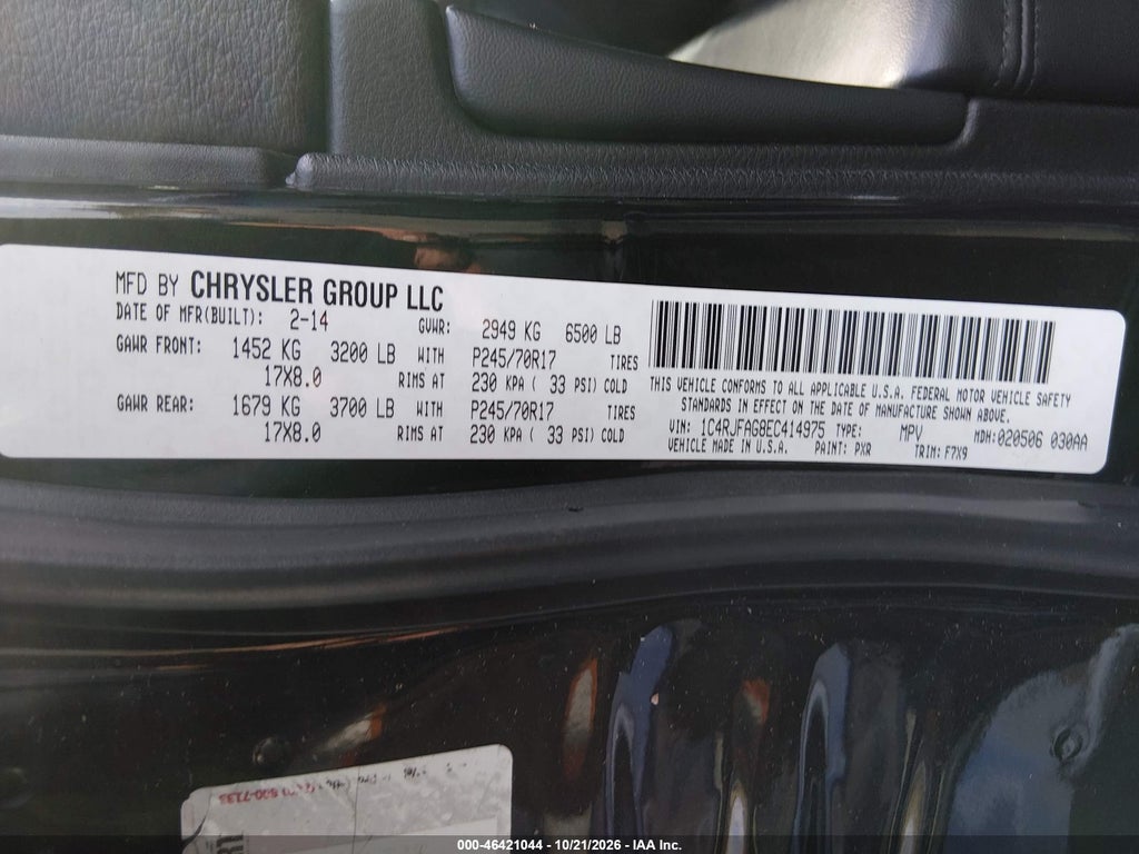 2014 Jeep Grand Cherokee Laredo photo 9