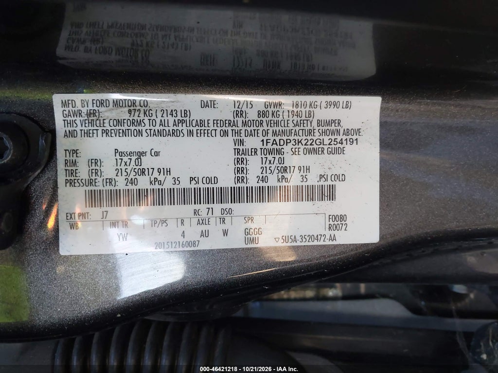 2016 Ford Focus SE photo 9