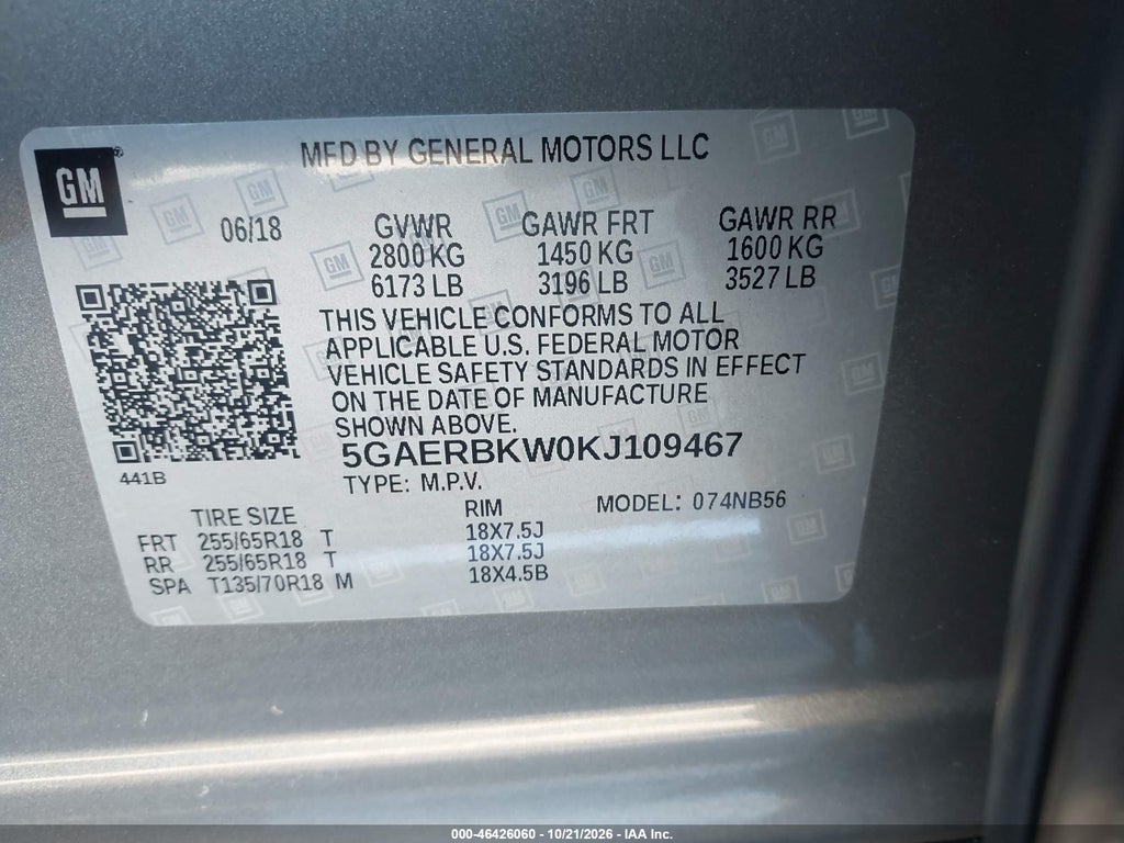 2019 Buick Enclave FWD Essence photo 9