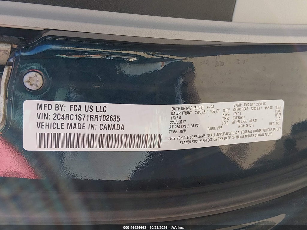 2024 Chrysler Pacifica Hybrid Select photo 9