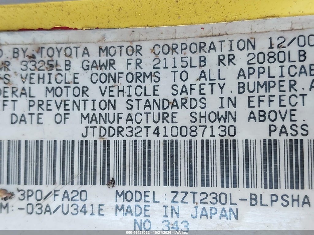 2001 Toyota Celica GT photo 9
