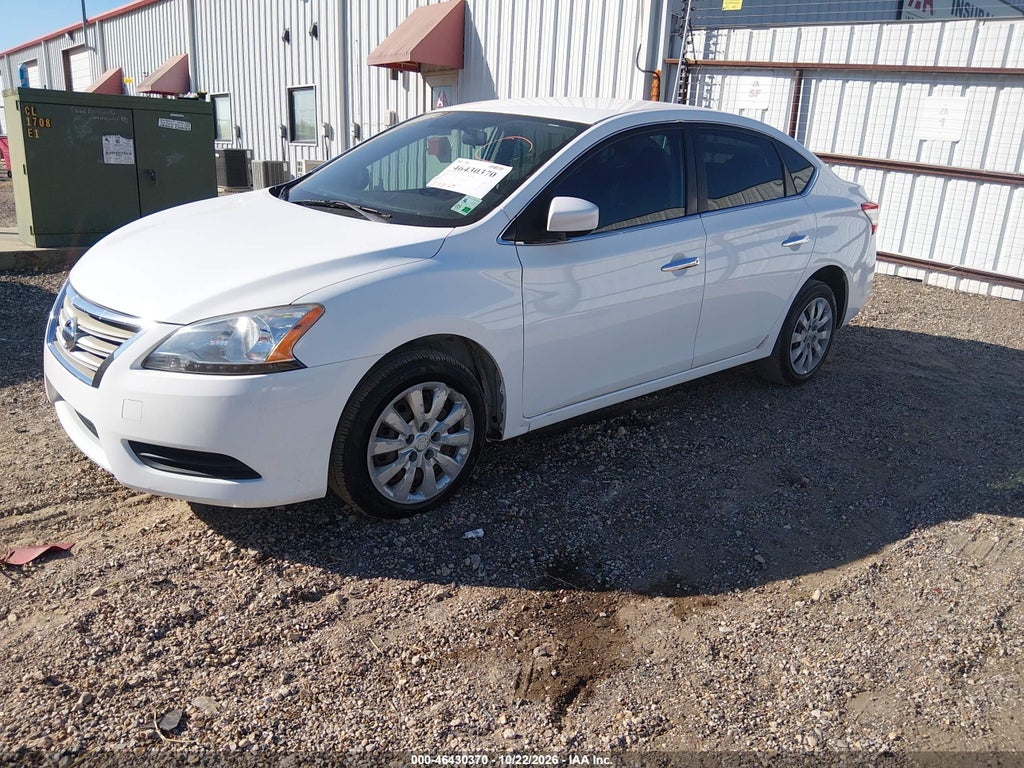 2015 Nissan Sentra Fe+ S/S/SL/SR/SV photo 2