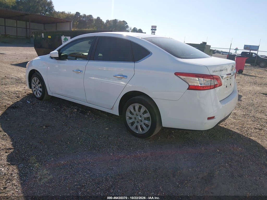2015 Nissan Sentra Fe+ S/S/SL/SR/SV photo 3