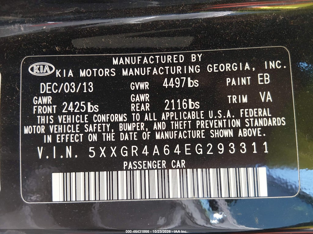 2014 Kia Optima SXL Turbo photo 9