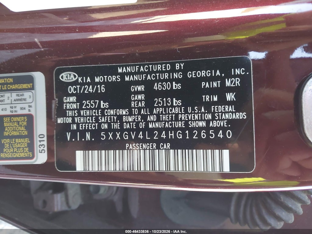 2017 Kia Optima SXL Turbo photo 9