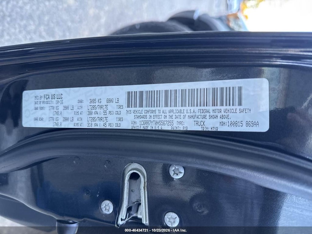 2017 Ram 1500 Rebel photo 9