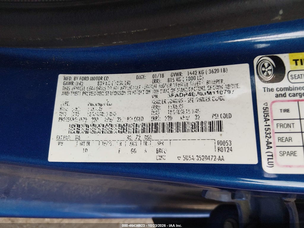 2018 Ford Fiesta SE photo 9