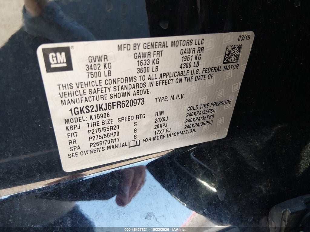 2015 GMC Yukon XL 1500 Denali photo 9