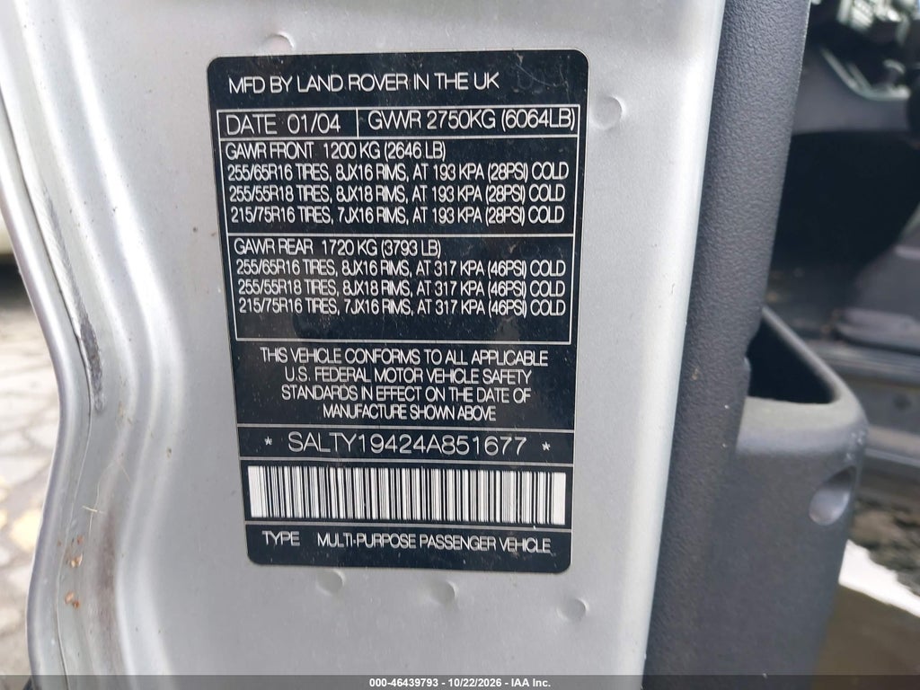 2004 Land Rover Discovery SE photo 9
