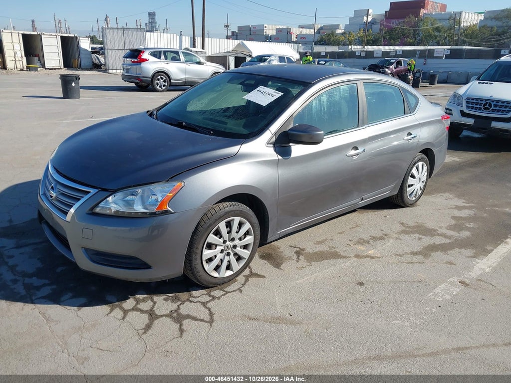 2015 Nissan Sentra Fe+ S/S/SL/SR/SV photo 2