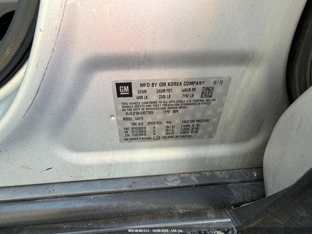 2014 Buick Encore Convenience photo 9