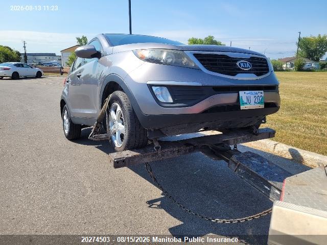 2012 KIA SPORTAGE KNDPB3A28C7259101