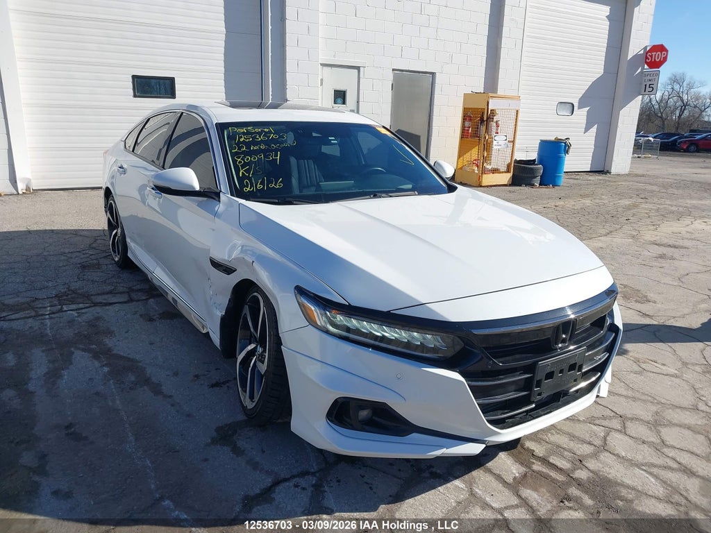 HONDA ACCORD 2022