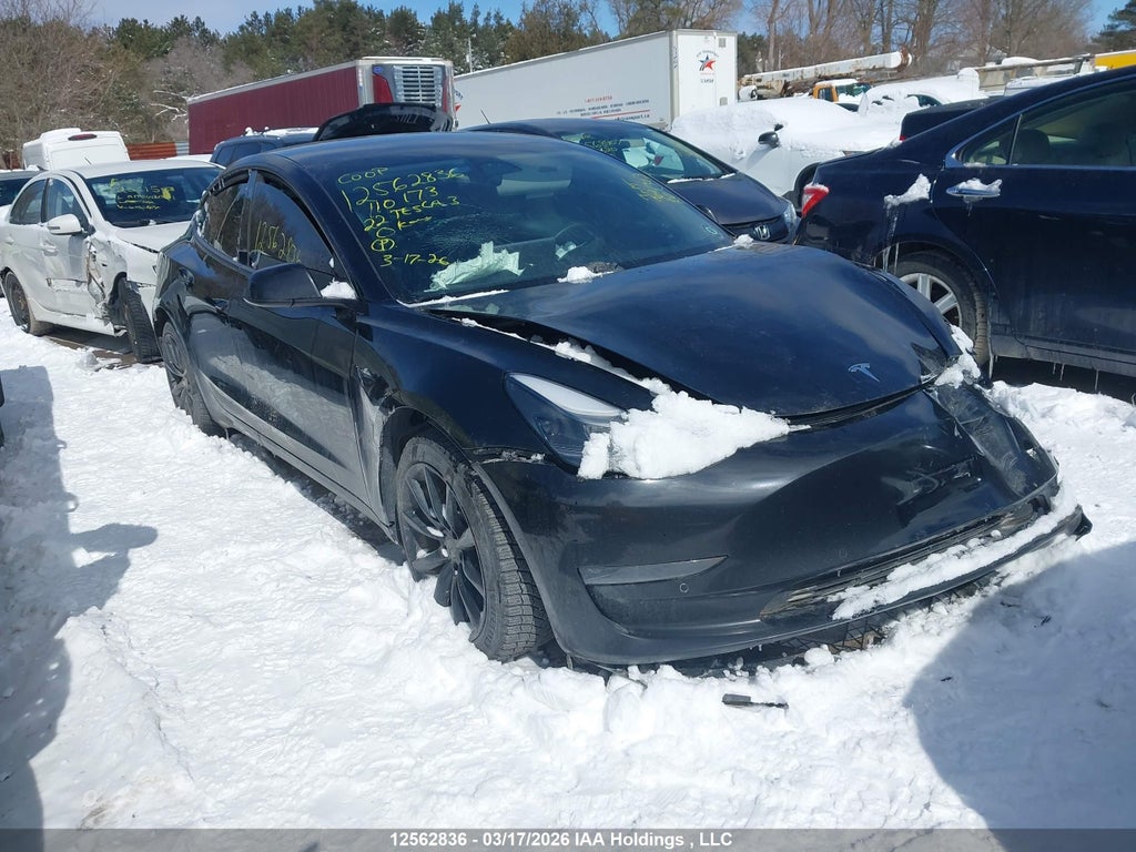 TESLA MODEL 3 2022