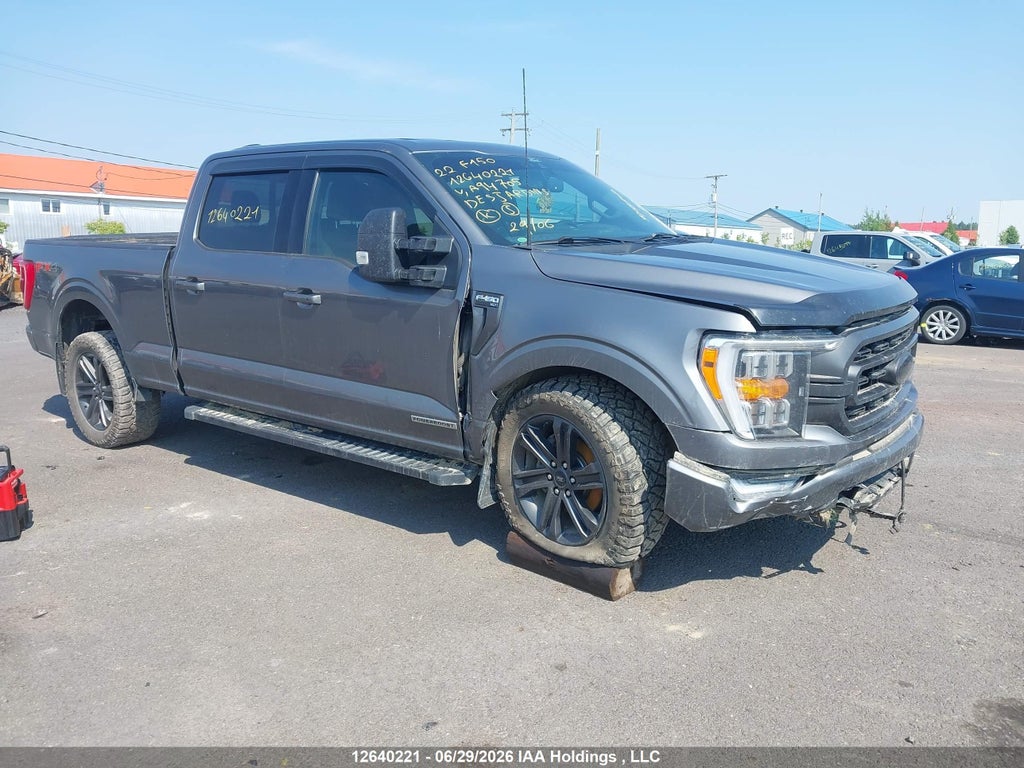 2022 FORD F150