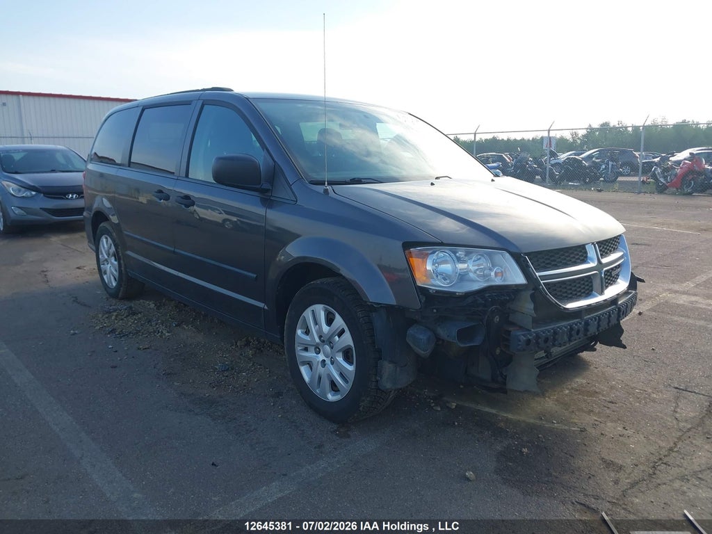 2016 DODGE GRAND CARAVAN 2C4RDGBG0GR332907