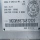 1HGCM56673A812020 2003 Honda Accord Ex-L auction photo thumbnail 9