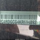 2C4RDGCG4KR694892 2019 Dodge Grand Caravan Sxt auction photo thumbnail 9