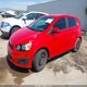 1G1JA6SH8G4154944 2016 Chevrolet Sonic Ls Auto auction photo thumbnail 2
