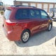 5TDYK3DC7GS701595 2016 Toyota Sienna Xle 8 Passenger auction photo thumbnail 4