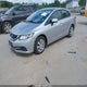19XFB2F58FE036229 2015 Honda Civic Lx auction photo thumbnail 2