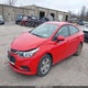 1G1BC5SM2J7198546 2018 Chevrolet Cruze Ls Auto auction photo thumbnail 2