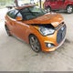 KMHTC6AE2EU211410 2014 Hyundai Veloster Turbo W/Black auction photo thumbnail 1