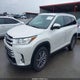 5TDKZRFH0KS318216 2019 Toyota Highlander Xle auction photo thumbnail 2