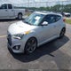 KMHTC6AE2EU208720 2014 Hyundai Veloster Turbo W/Blue auction photo thumbnail 2