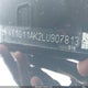 4T1G11AK2LU907813 2020 Toyota Camry Se auction photo thumbnail 9