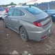 KMHL24JJ1MA033199 2021 Hyundai Sonata Blue auction photo thumbnail 3