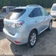 2T2ZK1BA7AC001954 2010 Lexus Rx 350 auction photo thumbnail 4